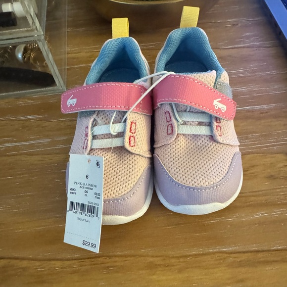 NWT: See Kai Run Pink and Purple Kids Sneakers - Picture 1 of 2